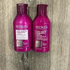 NEW Redken Color Extend Magnetics Shampoo & Conditioner 10 oz Color-Treated Hair